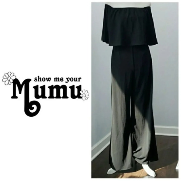 Show Me Your MuMu Off Shoulder Jumpsuit Sz S - Picture 2 of 10